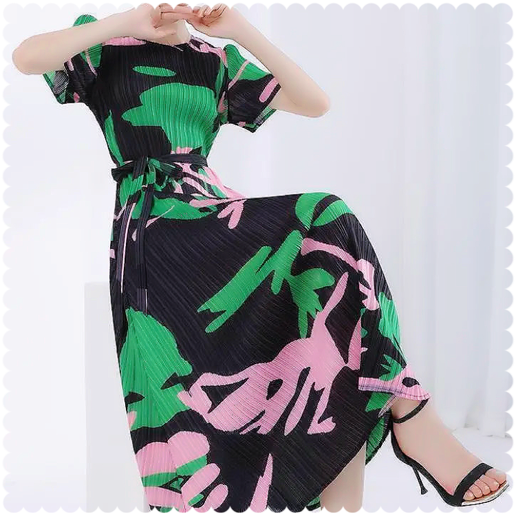 Standing On Pink Green Business Dress Standing On Pink Green Business Dress
