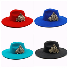 Load image into Gallery viewer, The PEARLfect ⚪️ Pearl Fedora Hat - Alabaster Box Boutique