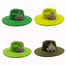 Load image into Gallery viewer, The PEARLfect ⚪️ Pearl Fedora Hat - Alabaster Box Boutique