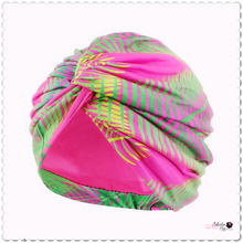 Load image into Gallery viewer, “Leafy 🍃 Greens” Head Wrap Turban - Alabaster Box Boutique