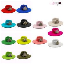 Load image into Gallery viewer, The PEARLfect ⚪️ Pearl Fedora Hat - Alabaster Box Boutique