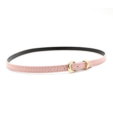 Load image into Gallery viewer, AHEAD Of Them ALL- Fedora Hats 🎩 w/ Pink Leather Belt Buckle - Alabaster Box Boutique