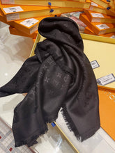 Load image into Gallery viewer, LV- Monogram 💚🖤🤎💙🤍💗 Scarves