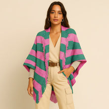 Load image into Gallery viewer, “Pretty Girl 💕💚 Stripe Cardigan” - Alabaster Box Boutique