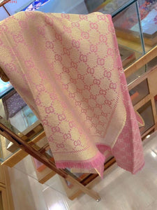 GG-Monogram 💖Two-Tone 💜💙 Scarves