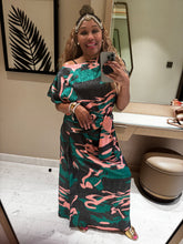 Load image into Gallery viewer, “I AM OH SO 💕💚 Pretty” Maxi Dress