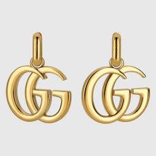 Load image into Gallery viewer, GG 💛 🩶 Marmont Necklace &amp; Earrings
