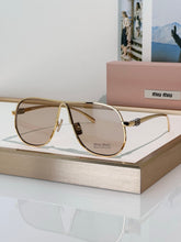 Load image into Gallery viewer, Mui Mui 🕶️ Aviator Sunglasses - Alabaster Box Boutique
