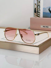 Load image into Gallery viewer, Mui Mui 🕶️ Aviator Sunglasses - Alabaster Box Boutique