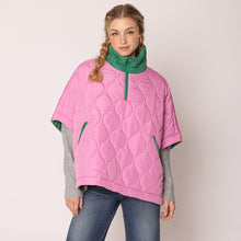 Load image into Gallery viewer, “Pretty Girl 💕💚 Checkered &amp; Houndstooth Poncho