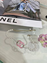 Load image into Gallery viewer, The PEARLfect ⚪️ Pink Double C Pearl Necklace
