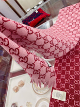 Load image into Gallery viewer, GG- Pink ♥️ Goes Red Scarf