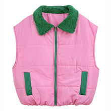 Load image into Gallery viewer, “Pretty Girl 💕💚 Checkered &amp; Houndstooth Poncho