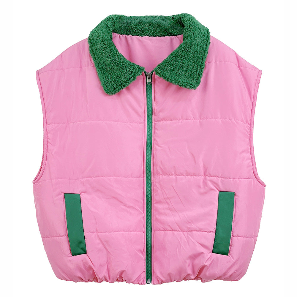 “Pretty Girl 💕💚 Checkered & Houndstooth Poncho