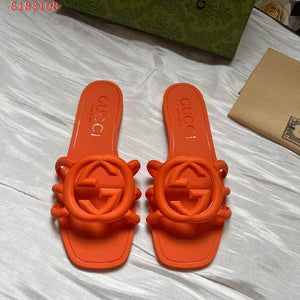 GG 💕🧡🖤🤍💚 Interlocking G Slide Sandal