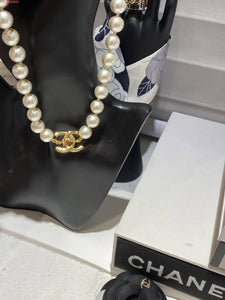 CC ⚪️ Single Strand Pearl Necklace
