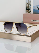 Load image into Gallery viewer, Mui Mui 🕶️ Aviator Sunglasses - Alabaster Box Boutique