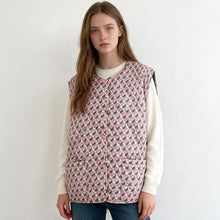 Load image into Gallery viewer, “Pretty Girl 💕💚 Geo Print Vest