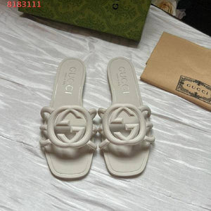 GG 💕🧡🖤🤍💚 Interlocking G Slide Sandal