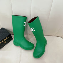 Load image into Gallery viewer, CC- Rain 💚💜💛🖤 Boots