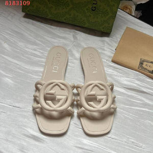 GG 💕🧡🖤🤍💚 Interlocking G Slide Sandal