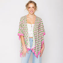Load image into Gallery viewer, “Pretty Girl Summer 💞💚 &quot; Kimono Poncho’s