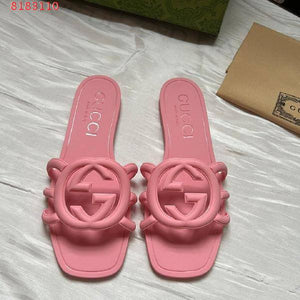 GG 💕🧡🖤🤍💚 Interlocking G Slide Sandal