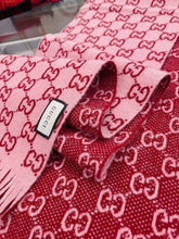 Load image into Gallery viewer, GG- Pink ♥️ Goes Red Scarf