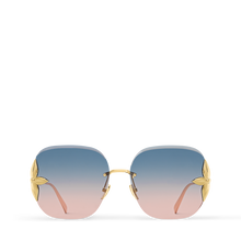Load image into Gallery viewer, LV 🕶️ Flower Edge Metal Square Sunglasses