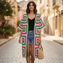 Load image into Gallery viewer, “Pretty Girl 💕💚 Crochet Cardigan” - Alabaster Box Boutique