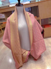 Load image into Gallery viewer, GG-Monogram 💖Two-Tone 💜💙 Scarves