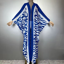 Load image into Gallery viewer, The Greek 💕💚❤️🐘💙🕊️💙🐩 Kimono