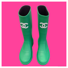 Load image into Gallery viewer, CC- Rain 💚💜💛🖤 Boots