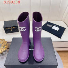 Load image into Gallery viewer, CC- Rain 💚💜💛🖤 Boots