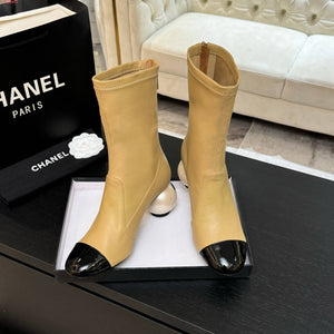CC- Pearl ⚪️ Heel Boots (Short & Tall Version)
