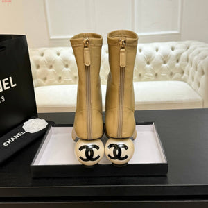 CC- Pearl ⚪️ Heel Boots (Short & Tall Version)