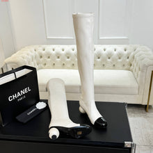 Load image into Gallery viewer, CC- Pearl ⚪️ Heel Boots (Short &amp; Tall Version)