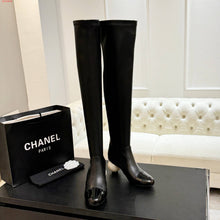 Load image into Gallery viewer, CC- Pearl ⚪️ Heel Boots (Short &amp; Tall Version)