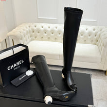 Load image into Gallery viewer, CC- Pearl ⚪️ Heel Boots (Short &amp; Tall Version)