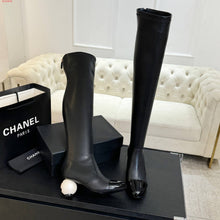 Load image into Gallery viewer, CC- Pearl ⚪️ Heel Boots (Short &amp; Tall Version)