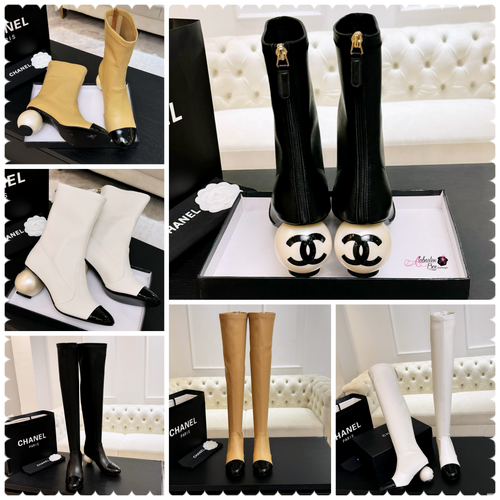 CC- Pearl ⚪️ Heel Boots (Short & Tall Version)