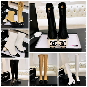 CC- Pearl ⚪️ Heel Boots (Short & Tall Version)