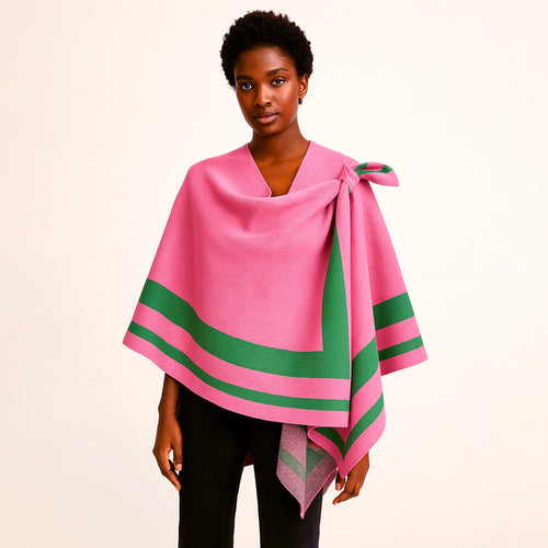 “Pretty Girl 💕💚 Poncho-Cape