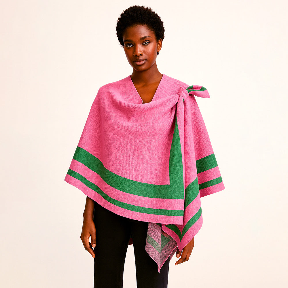 “Pretty Girl 💕💚 Poncho-Cape