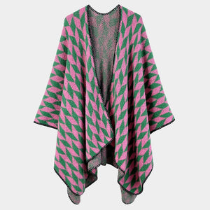 Pretty Girl Geo 💞💚 Poncho
