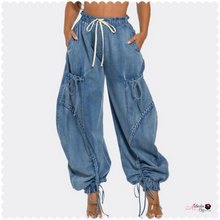 Load image into Gallery viewer, “No Jogging 🏃🏾‍♀️ In These” Pants