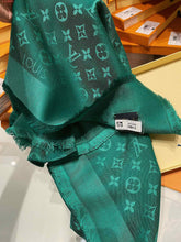 Load image into Gallery viewer, LV- Monogram 💚🖤🤎💙🤍💗 Scarves