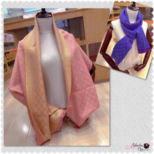 Load image into Gallery viewer, GG-Monogram 💖Two-Tone 💜💙 Scarves