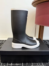 Load image into Gallery viewer, CC- Rain 🖤🤍🖤 Boots - Alabaster Box Boutique