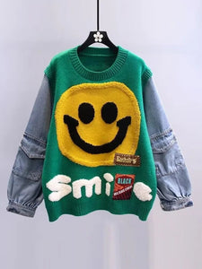 “Say 🙂 Cheese” Sweater